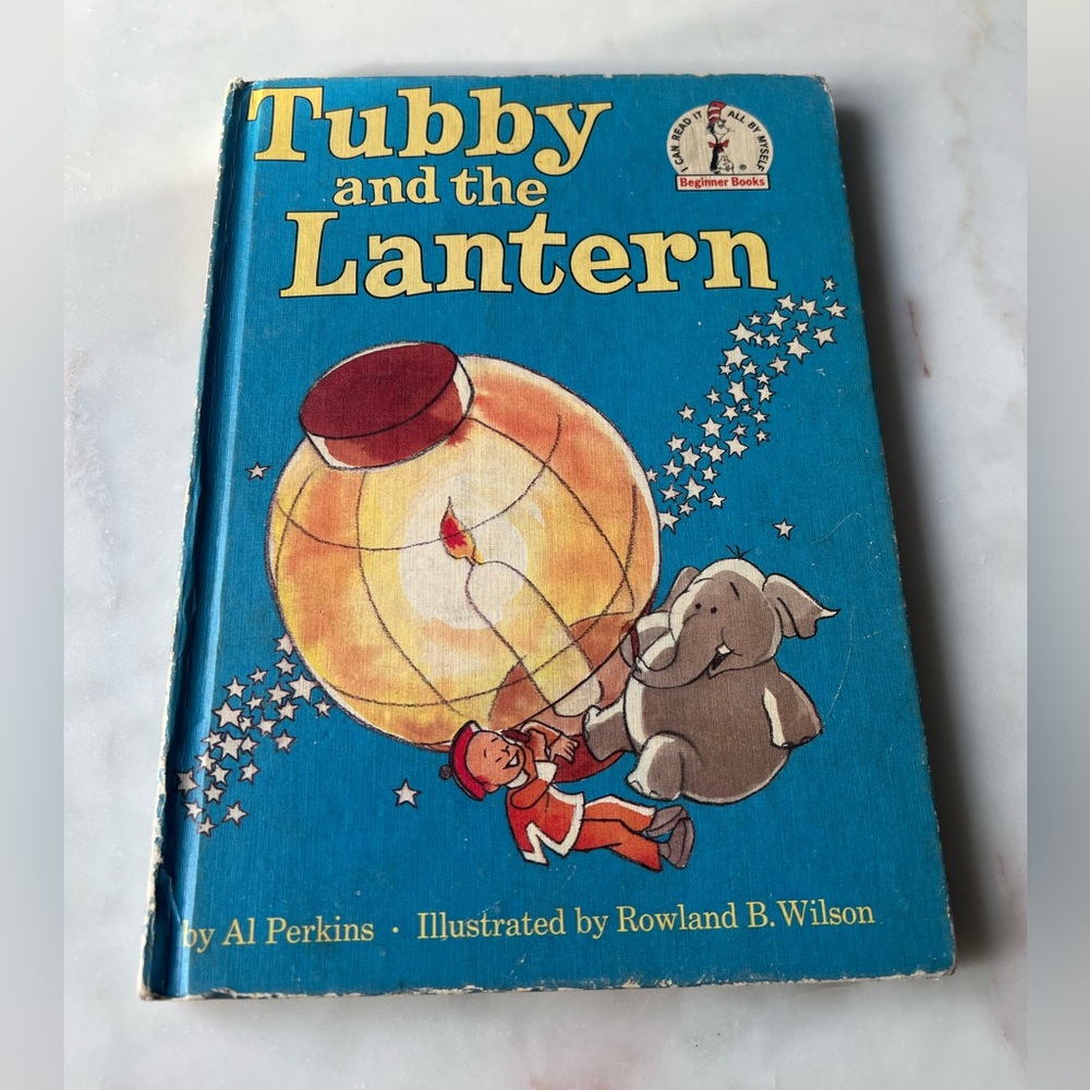 Vintage Tubby and the Lantern — 1971 Beginner Books Hardcover — Al Perkins